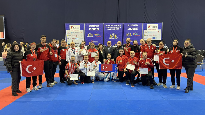 Balkanlarda Karate de Türk Fırtınası Esti