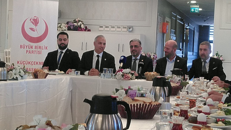 Küçükçekmece Büyük Birlik Partisi Cem Özel’i Açıkladı