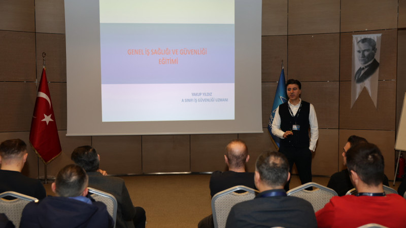 KÜÇÜKÇEKMECE'DE PERSONELE ‘İŞ SAĞLIĞI VE GÜVENLİĞİ’ EĞİTİMİ VERİLDİ