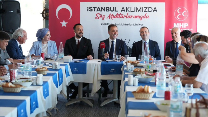 Volkan Yılmaz Bakırköy Muhtarlarıyla Buluştu
