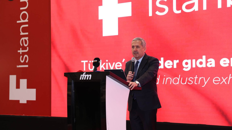 Gürcan F İstanbul Uluslararası Gıda Endüstrisi Fuarı”nın Açılışını Yaptı