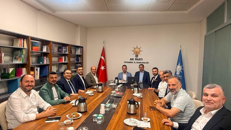 İAFKP AK Parti İstanbul İl Başkanlığı Spor Komisyonu’na ziyaret etti