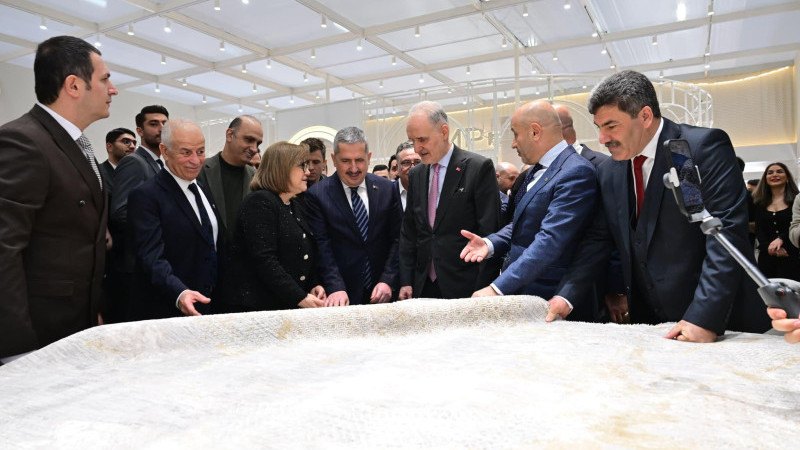 Mahmut Gürcan Carpet&Flooringexpo Fuarına Katıldı