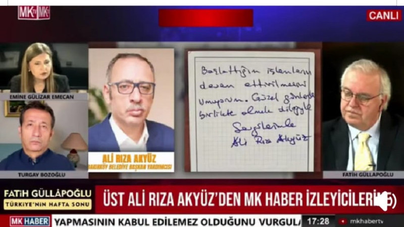 Ali Rıza Akyüz’e Bir Destekte Emecan’dan Geldi