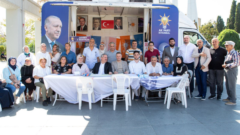 Mahmut Gürcan Partililerle Ak Nokta da Buluştu