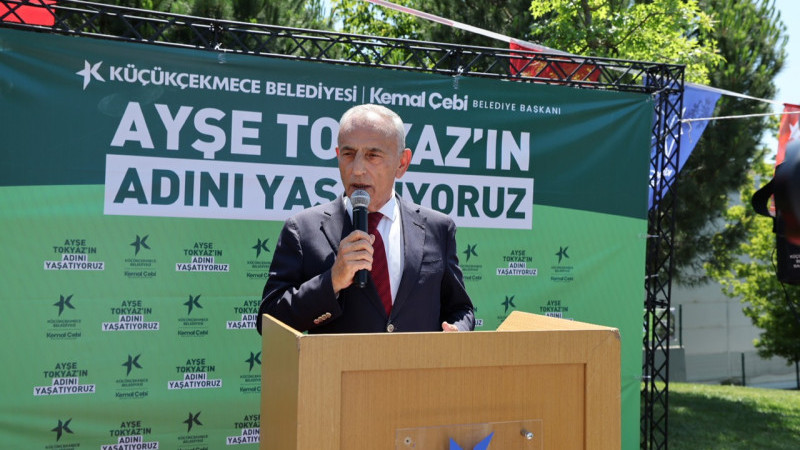 AYŞE TOKYAZ’IN ADININ VERİLDİĞİ PARK’IN AÇILIŞI YAPILDI